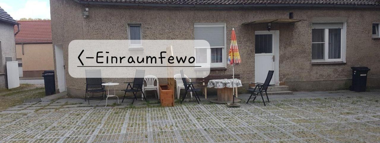 Einraum-Ferienwohnung 46M2 Eisenhuettenstadt-Diehlo Buitenkant foto